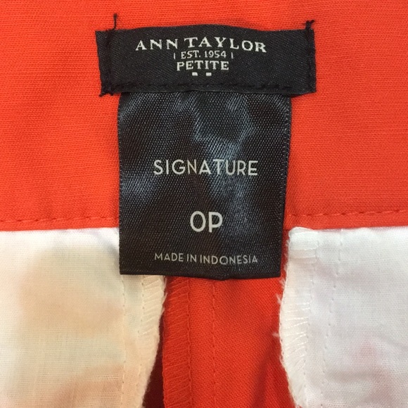 Ann Taylor Factory 0P Capri Cuffed Trouser - Picture 3 of 6